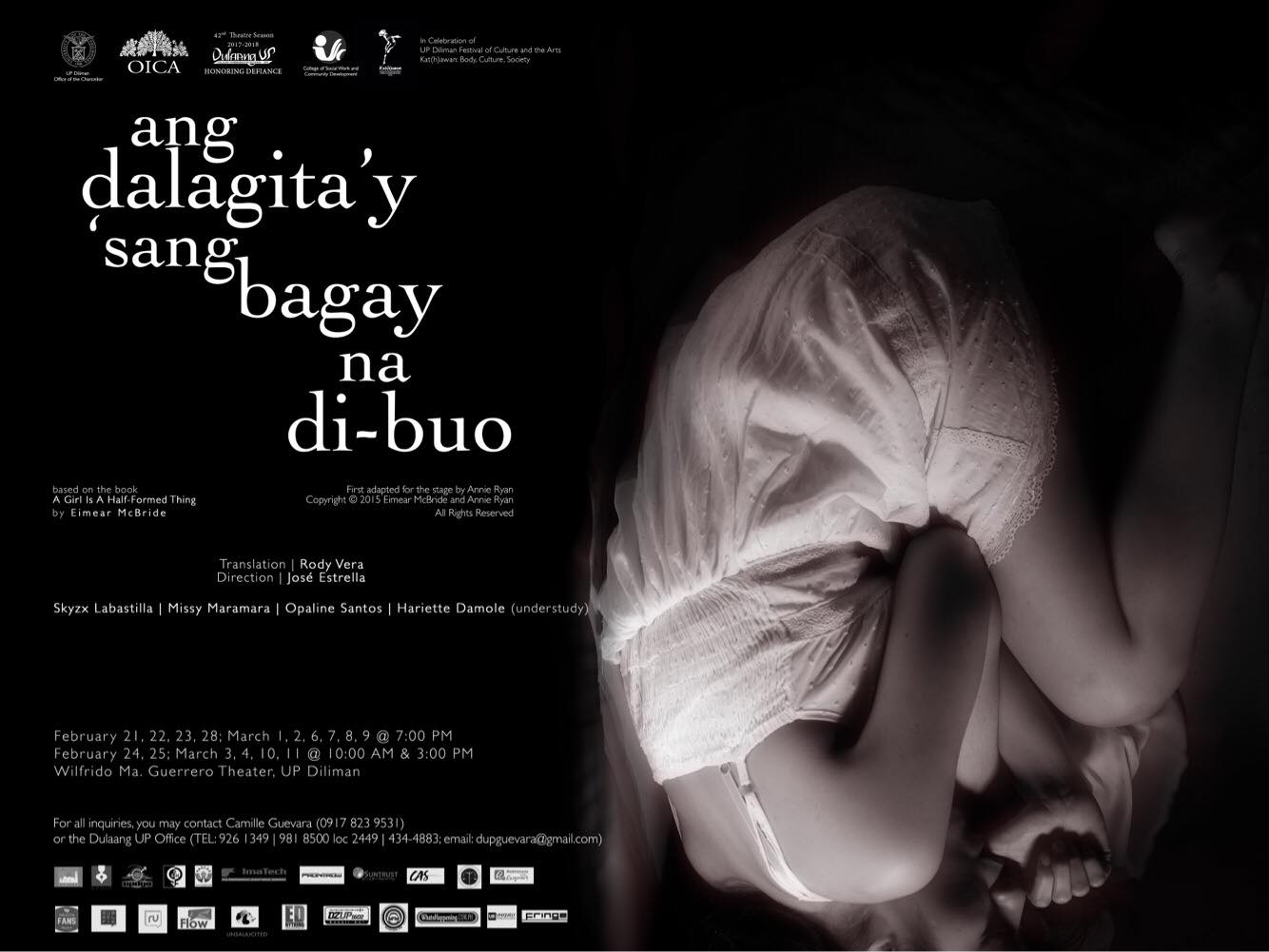 Ang Dalagita’y ‘Sang Bagay na Di-Buo